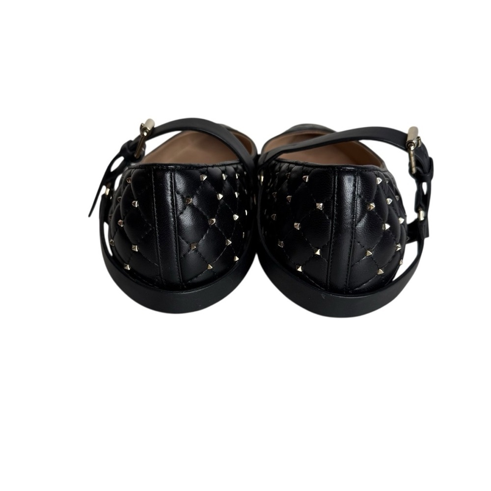 Valentino Garavani Studded Mary Jane Cap Toe Ballet Flats size 39.5 - Picture 6 of 12